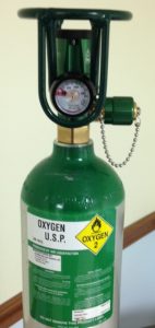 Front of Oxygen Tank